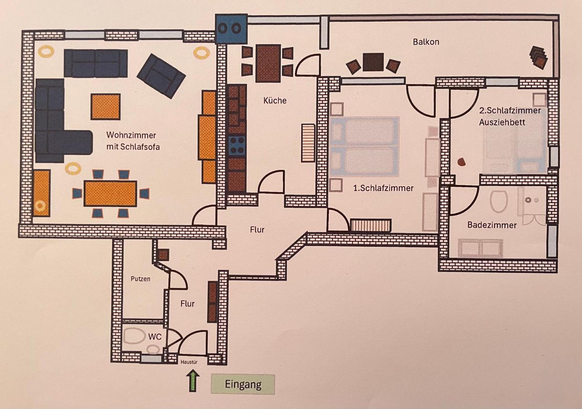 Gemuetliche Gaestewohnung, Zentral, Mit Blick In Die Natur Ennepetal Exteriör bild